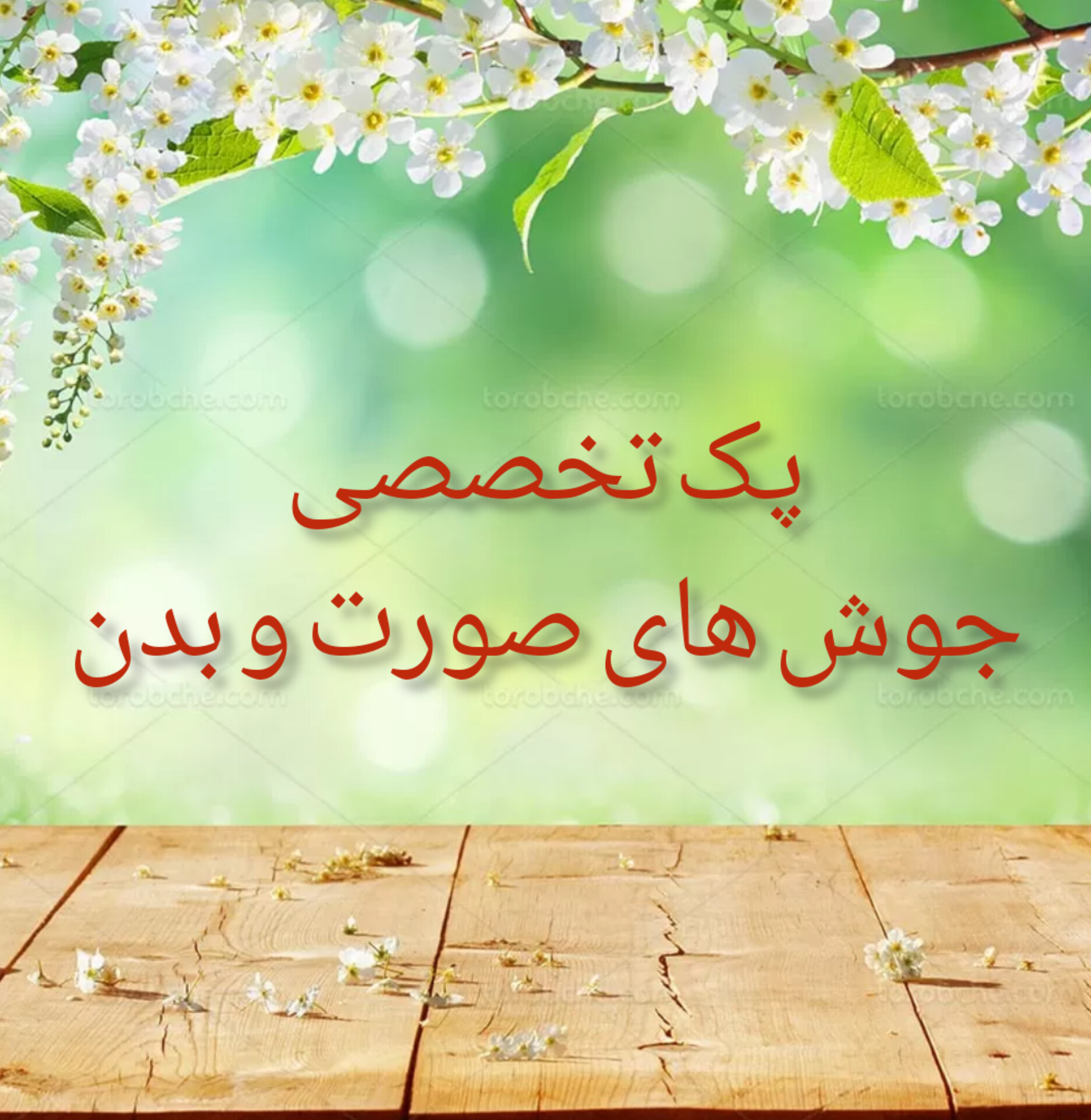 پک تخصصی جوش های بدن و صورت